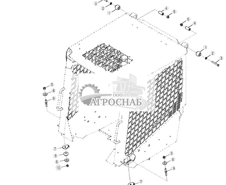 Изоляторы кабиныкрепления навеса - ST284 231.jpg